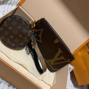 LV Clutch and Coin